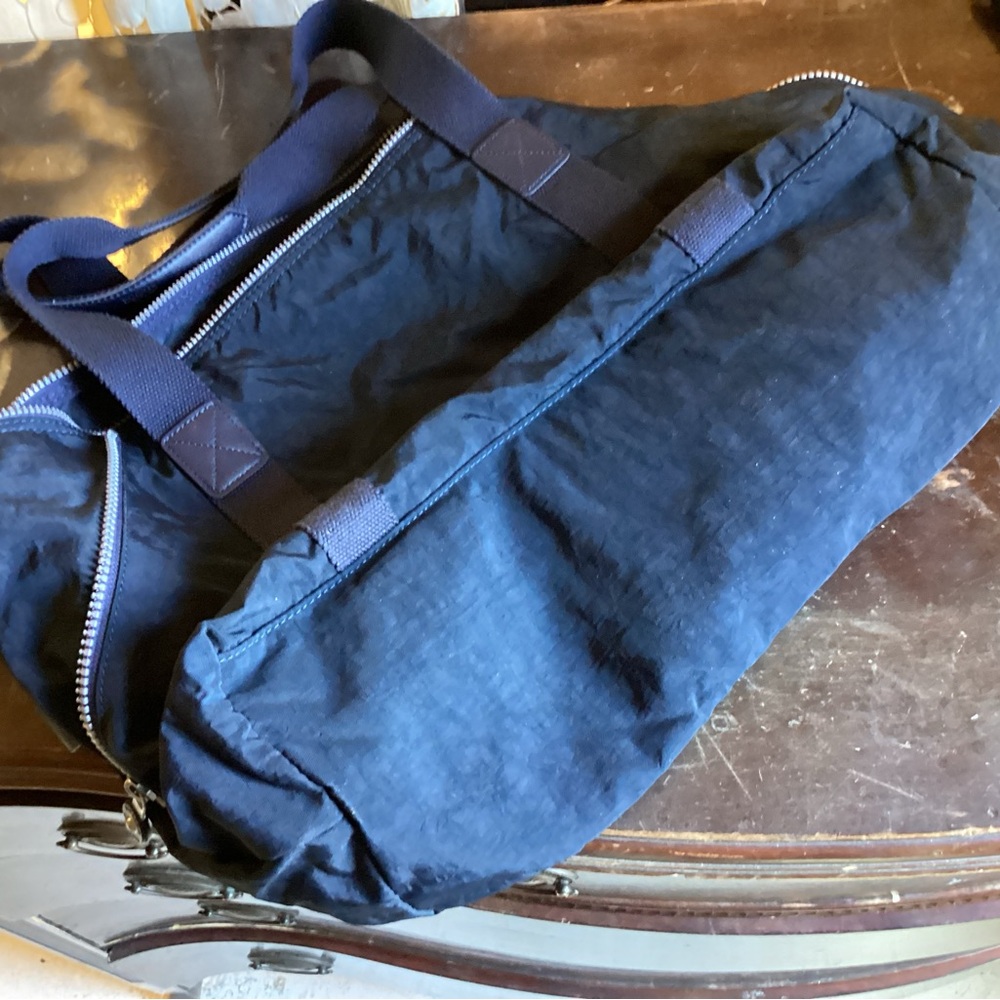 Kipling Blue Art Tote Expandable Bag - Picture 12 of 14